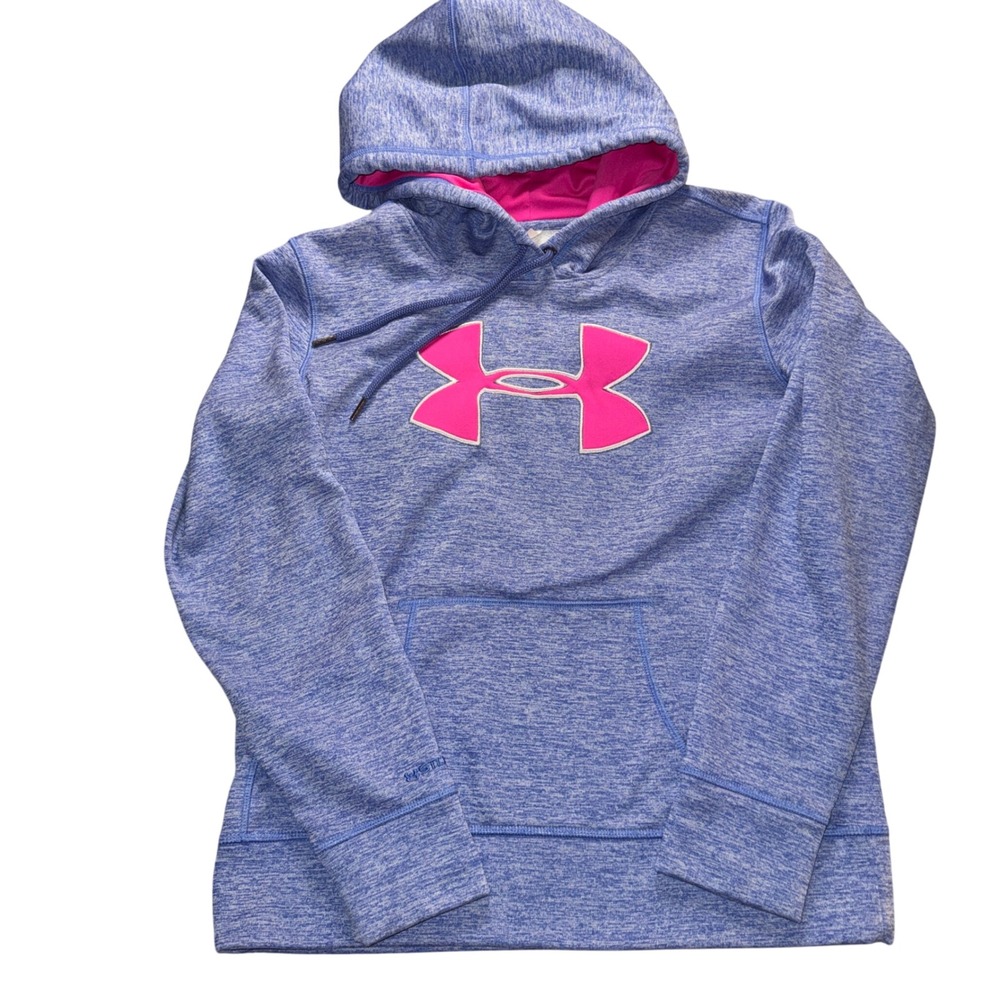 Under Armour Storm Hoodie Logo Fleece Pullover Athletic‎ Ladies Medium